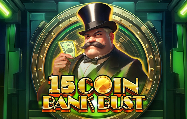 15 Coin Bank Bust
